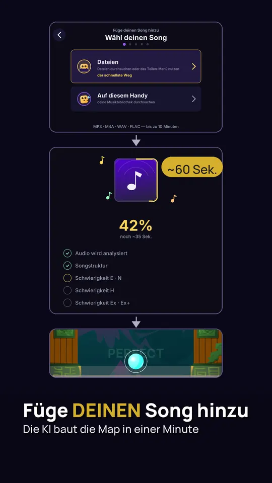Rhythm Guru: Füge DEINEN Song hinzu — Die KI baut die Map in einer Minute
